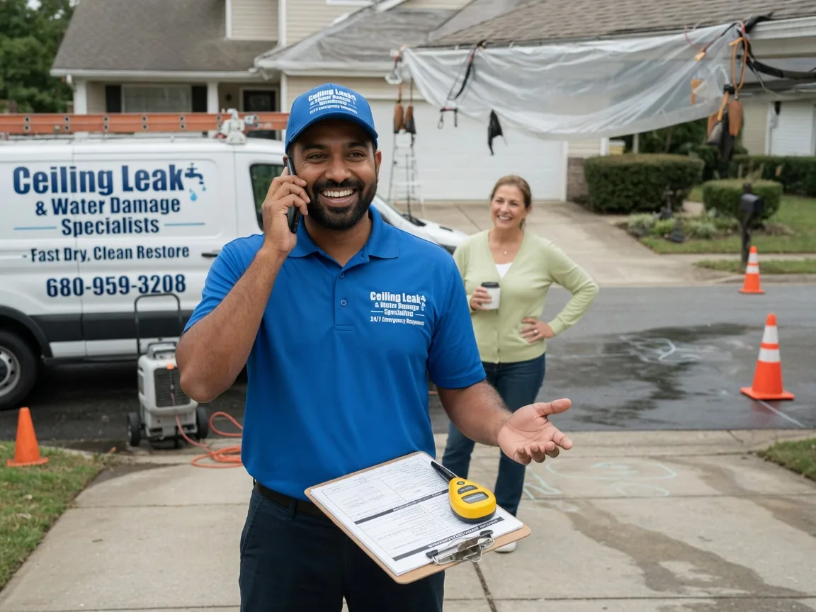 Ceiling Leak Cleanup Glenwood, GA FAQs